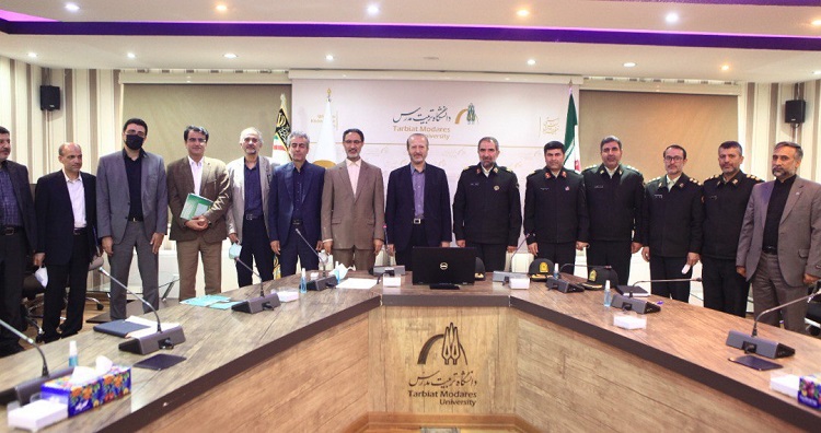 امضای تفاهم نامه همکاری میان دانشگاه تربیت مدرس و معاونت تربیت و آموزش فرماندهی ناجا