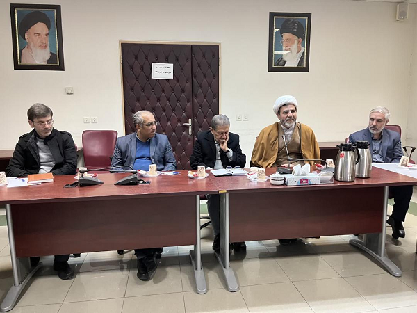 نشست رئیس و مسئولان دانشکده کشاورزی با مدیر حراست دانشگاه برگزار شد